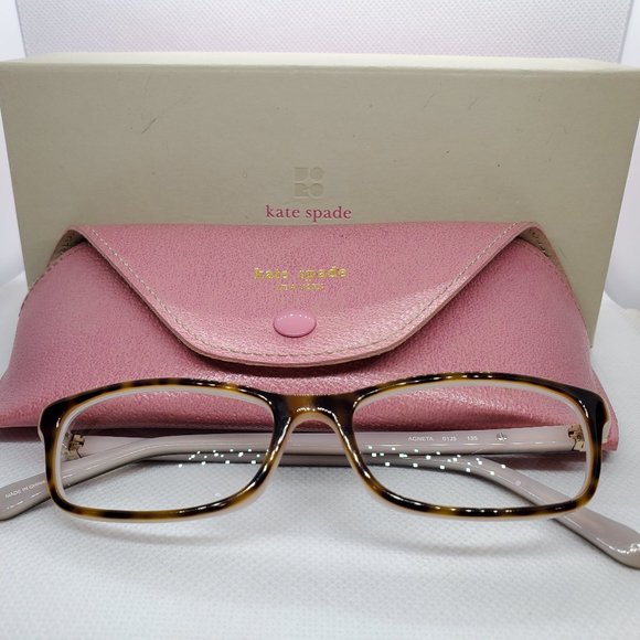 kate spade Accessories - *SOLD* KATE SPADE AGNETA Tortoise Pink Eyeglasses